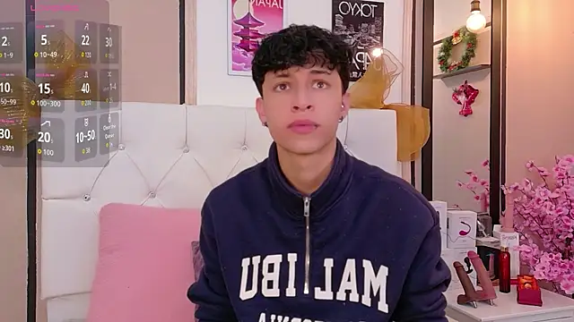 Axel  Evans online show from January 2026 12:07:01 PM