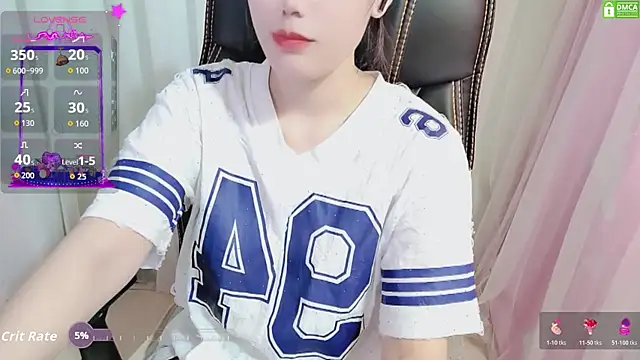 Snapshot of HanaYourlove chatting on November 2025 01:00:01 PM HanaYourlove online show from November 2025 01:00:01 PM