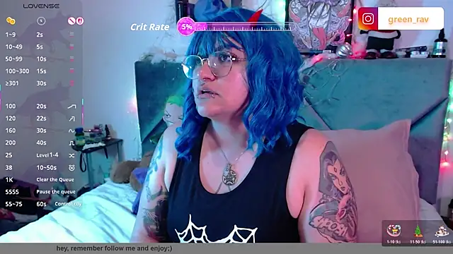 XxGreenGoodxX online show from December 2025 05:25:02 AM