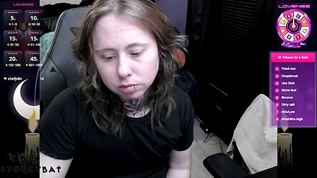 Spookbats online show from November 2025 10:43:01 PM