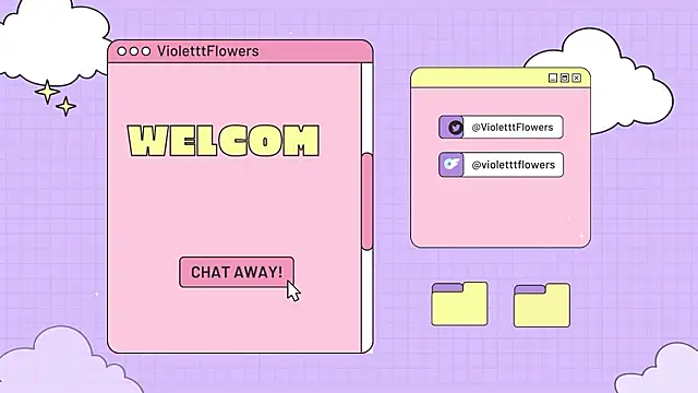 Snapshot of violetttflowers chatting on February 2026 02:01:02 AM violetttflowers online show from February 2026 02:01:02 AM