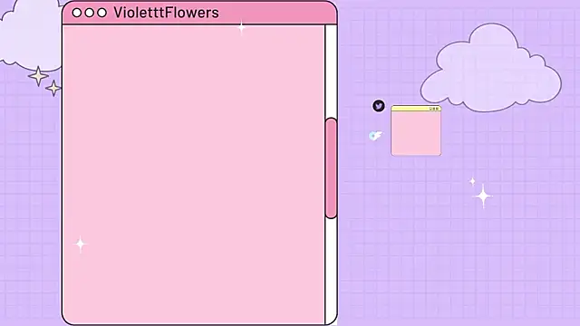 Snapshot of violetttflowers chatting on March 2026 07:10:02 PM violetttflowers online show from March 2026 07:10:02 PM
