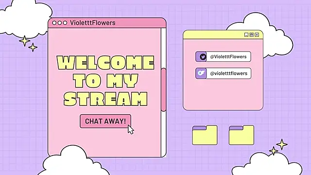 Snapshot of violetttflowers chatting on June 2026 12:30:01 AM violetttflowers online show from June 2026 12:30:01 AM