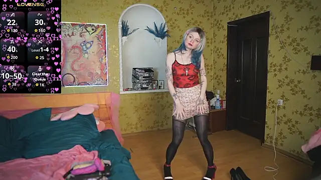 Dia Angel online show from February 2026 08:01:02 PM