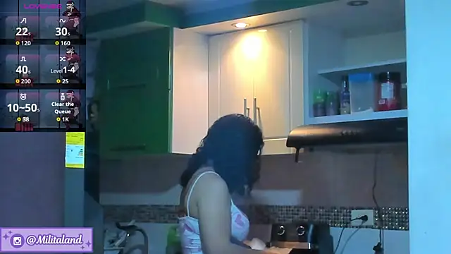 Snapshot of milita_houston chatting on September 2025 01:05:01 AM milita houston online show from September 2025 01:05:01 AM