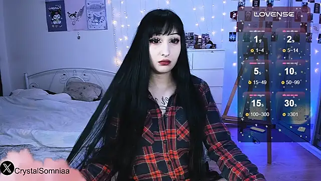 Crystal somnia online show from October 2025 02:17:01 AM