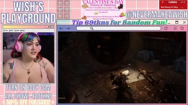 nevermakeawish online show from February 2026 05:14:01 AM