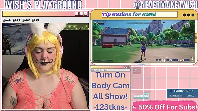 nevermakeawish online show from March 2026 09:25:03 AM