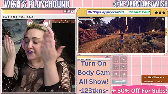 nevermakeawish online show from March 2026 10:10:01 AM