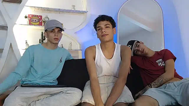 THREE GUYS HOT online show from September 2025 07:52:01 PM