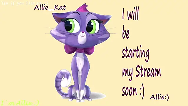 Allie Kat online show from July 2026 02:09:02 PM