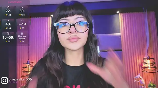 AlanaWalker9 online show from February 2026 03:27:01 AM