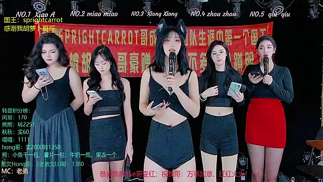 YB-001 online show from November 2025 02:12:01 AM