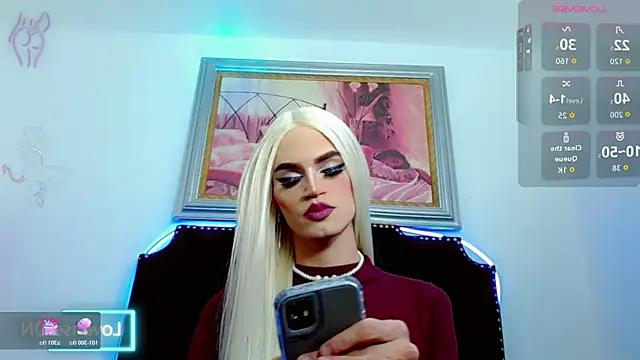 Aidana kalaff ts online show from November 2025 09:15:01 PM