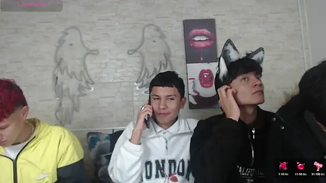 axel milo kairo and noa online show from November 2025 04:11:01 AM