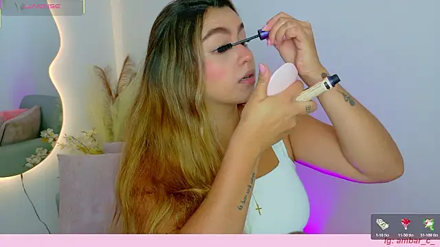 Snapshot of Ambar_Carter chatting on February 2026 07:11:01 PM Ambar Carter online show from February 2026 07:11:01 PM