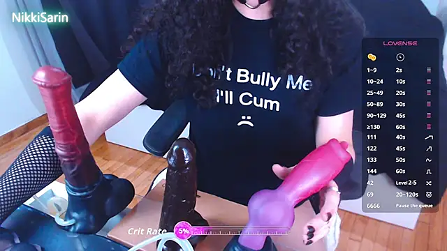 Snapshot of NikkiSarin chatting on March 2026 01:10:02 AM NikkiSarin online show from March 2026 01:10:02 AM