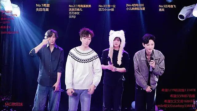 Snapshot of GStar-Boy chatting on January 2026 05:13:01 AM GStar-Boy online show from January 2026 05:13:01 AM