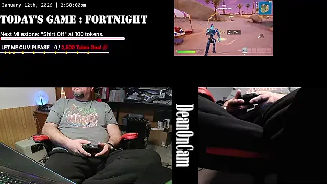 DeanonCam online show from January 2026 08:58:01 PM