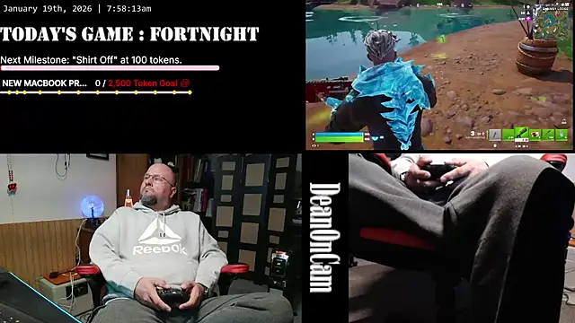 Snapshot of DeanonCam chatting on January 2026 01:59:02 PM DeanonCam online show from January 2026 01:59:02 PM