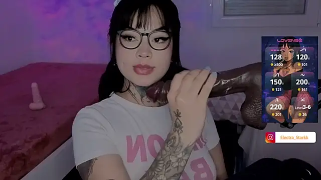 Snapshot of Electra_Starkk chatting on April 2026 12:20:01 PM Electra Starkk online show from April 2026 12:20:01 PM
