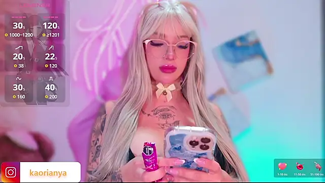 Snapshot of kaorianya chatting on February 2026 12:09:01 AM kaorianya online show from February 2026 12:09:01 AM