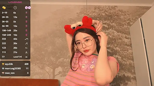 Hiaru Cutie online show from January 2025 08:46:02 AM