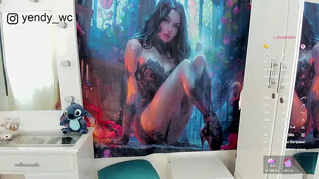 yendy wc online show from March 2026 02:44:02 PM