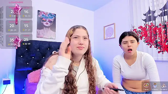 valeria and zoe online show from March 2026 01:28:01 PM