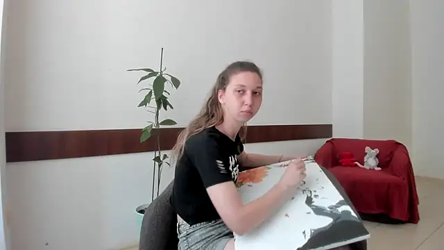 Snapshot of Ellina_Star chatting on June 2026 08:17:02 AM Ellina Star online show from June 2026 08:17:02 AM