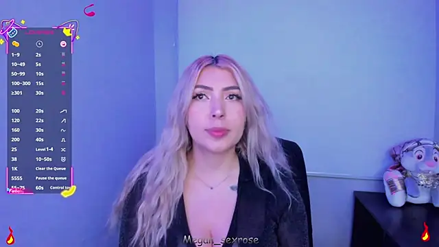 Megan sexrosse online show from April 2026 02:42:01 AM