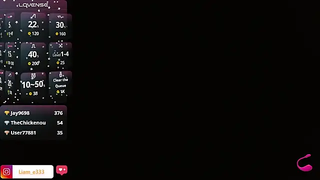 Liam iker online show from July 2026 10:12:01 PM
