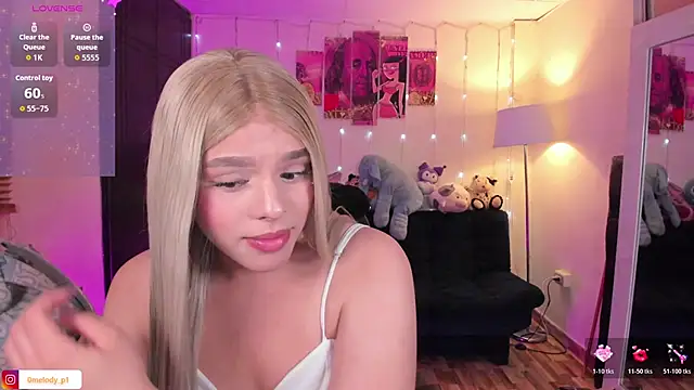 Melody p online show from June 2026 08:02:02 PM