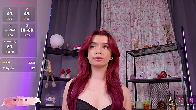 Sophie Rae online show from May 2026 02:45:01 PM