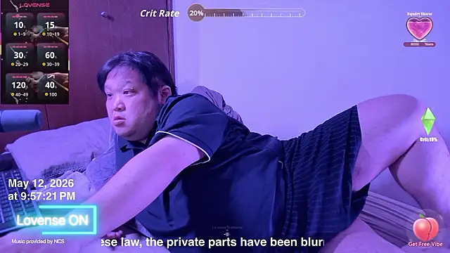 ChubbyBEAR039 online show from May 2026 12:57:02 PM