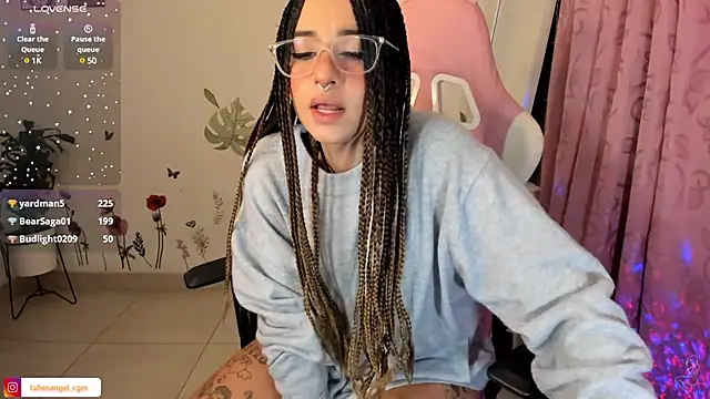 Fallengangel online show from January 2025 09:25:02 AM