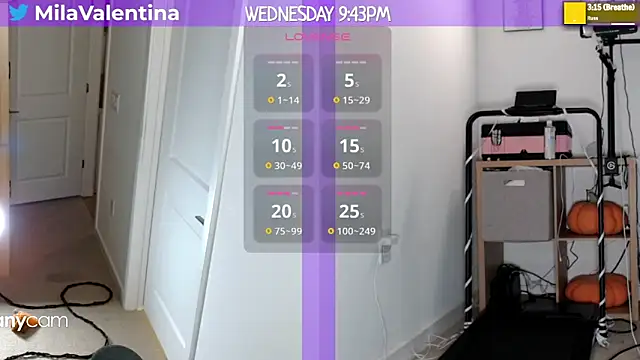 MilaValentina online show from February 2025 02:44:02 AM