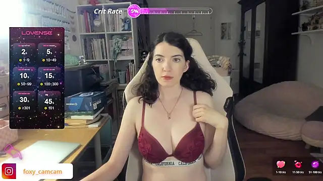 Snapshot of Foxy_c chatting on June 2026 08:30:02 PM Foxy c online show from June 2026 08:30:02 PM