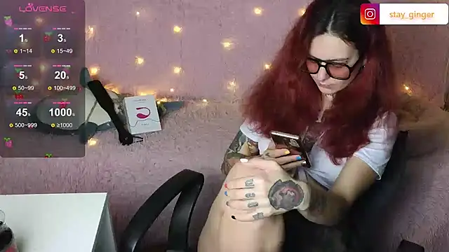 Ginger Stay online show from March 2025 07:56:01 PM