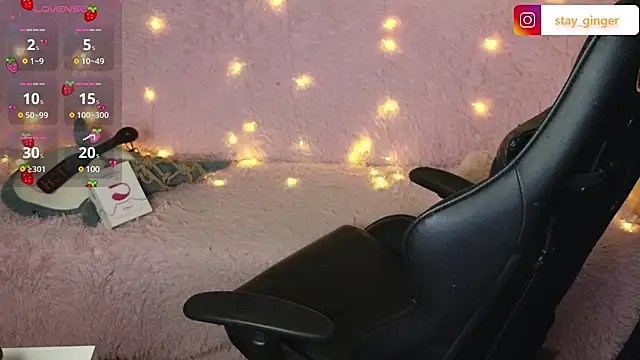 Ginger Stay online show from March 2025 08:27:01 PM