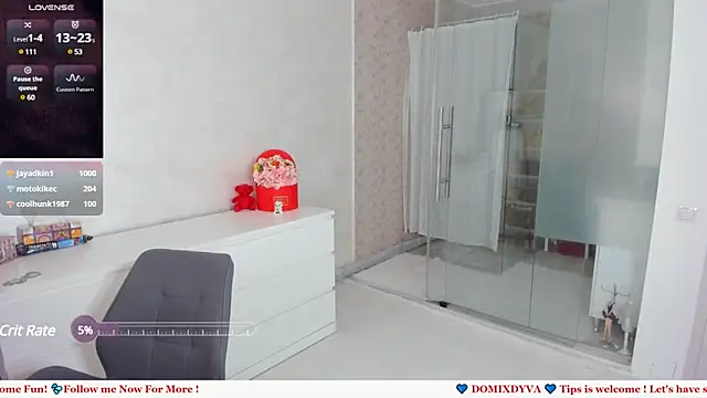 Snapshot of Domixdyva chatting on March 2025 05:34:02 PM Domixdyva online show from March 2025 05:34:02 PM