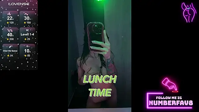 numberfav8 online show from January 2025 07:55:01 PM