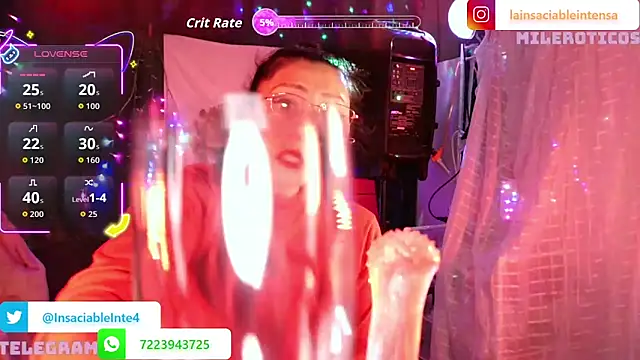 LaInsaciableIntensa online show from March 2026 02:18:01 AM