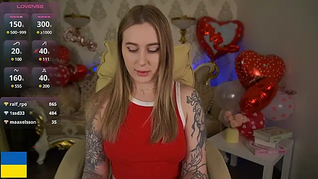 Snapshot of ArolinaNight chatting on February 2025 01:10:01 AM ArolinaNight online show from February 2025 01:10:01 AM