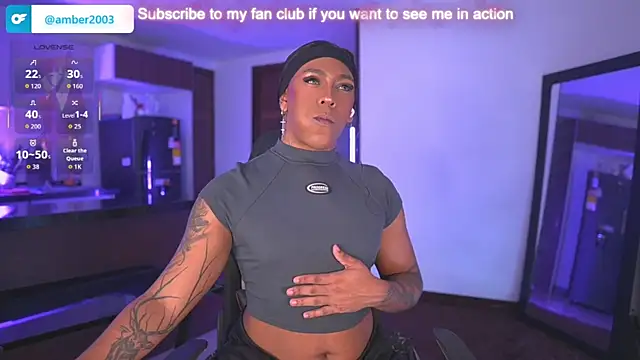 AmberRaus online show from July 2026 12:22:02 PM