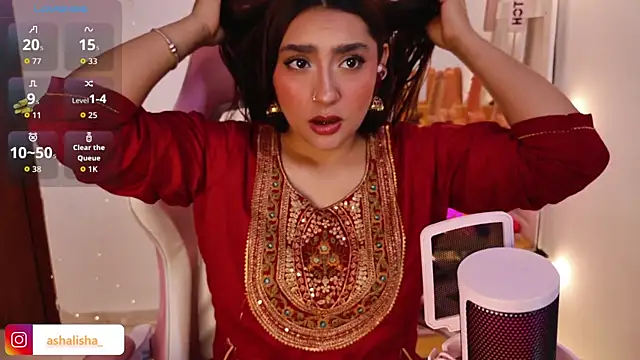 ashalisha online show from November 2025 01:57:02 PM