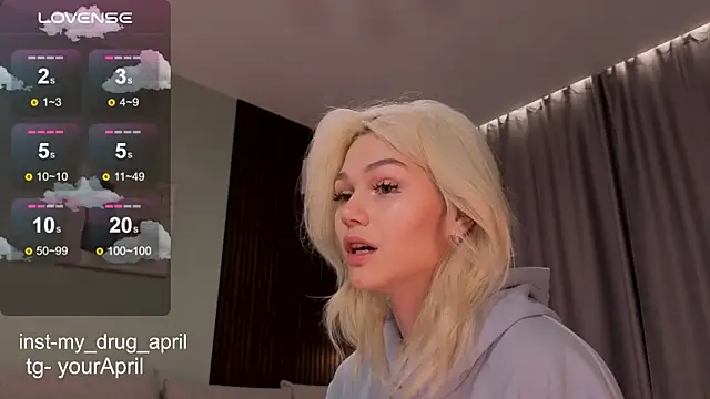 MyApril online show from September 2025 03:17:01 AM