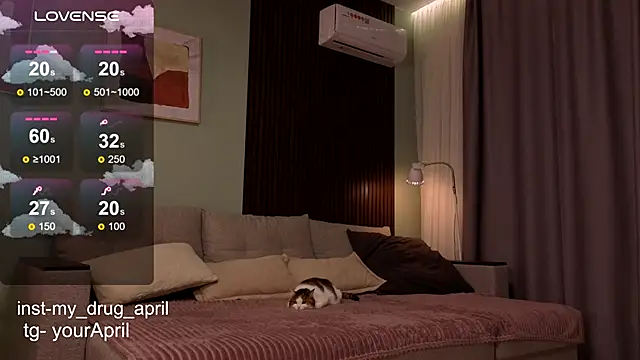 MyApril online show from September 2025 12:33:02 AM