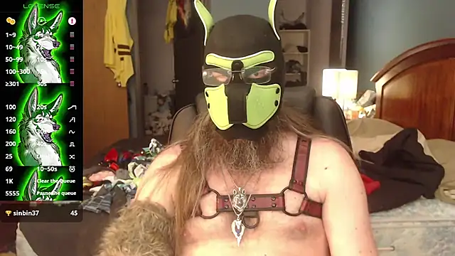 kinkywolf429 online show from July 2026 07:18:02 PM