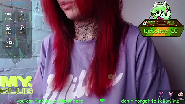 Witch Emma online show from October 2025 07:58:02 PM